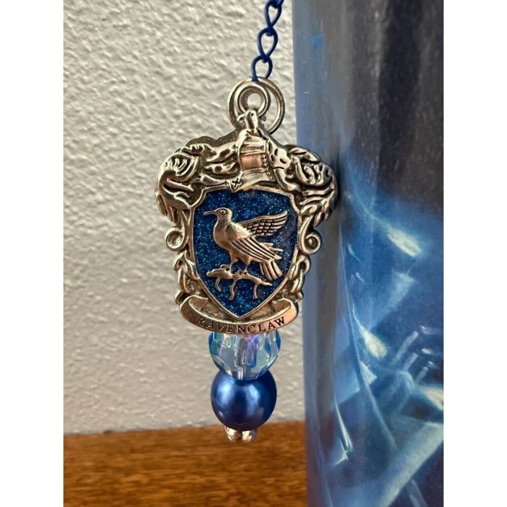 Harry Potter Ravenclaw Beaded Metal Bookmark Blue Crest